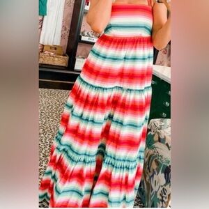 ❤️ J Crew Rainbow Stripe Maxi